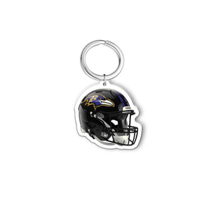 NFL Baltimore Ravens Acrylic Speed Helmet Keychain