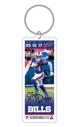 NFL Buffalo Bills Stefon Diggs Acrylic Player Keychain