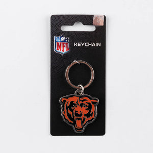 NFL Chicago Bears 3D Metal Keychain Packaging