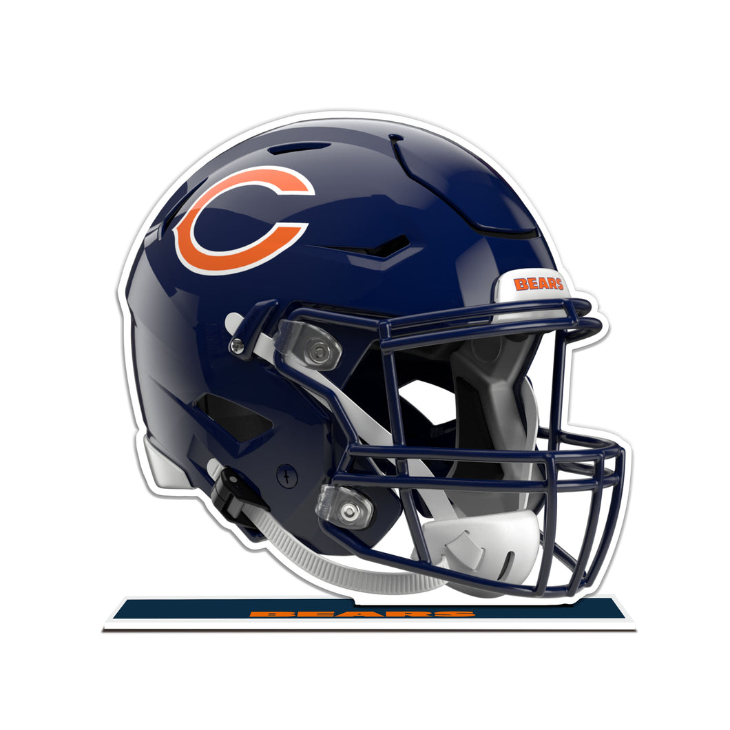 NFL Chicago Bears Speed Helmet Styrene Standee