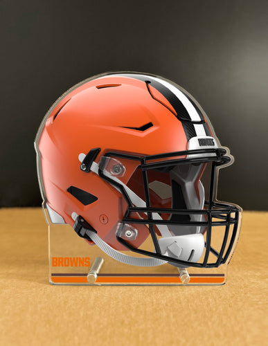 NFL Cleveland Browns Acrylic Speed Helmet Standee