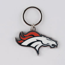 Load image into Gallery viewer, NFL Denver Broncos 3D Metal Keychain