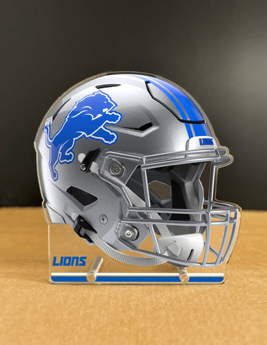 NFL Detroit Lions Acrylic Speed Helmet Standee