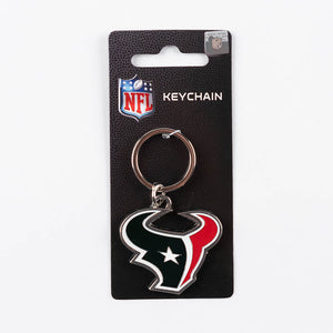 NFL Houston Texans 3D Metal Keychain Packaging