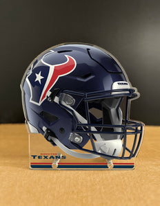 NFL Houston Texans Acrylic Speed Helmet Standee