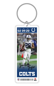 NFL Indianapolis Colts Jonathan Taylor Acrylic Player Keychain