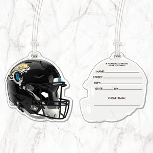 NFL Jacksonville Jaguars Acrylic Helmet Luggage Tag