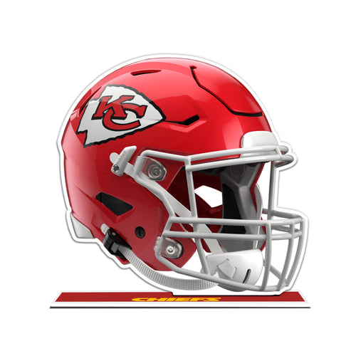 NFL Kansas City Chiefs Speed Helmet Styrene Standee