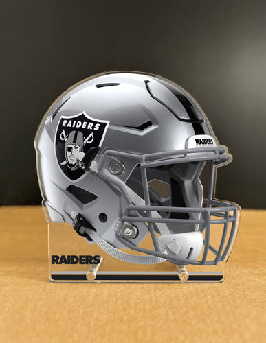 NFL Las Vegas Raiders Acrylic Speed Helmet Standee