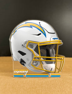 NFL Los Angeles Chargers Acrylic Speed Helmet Standee