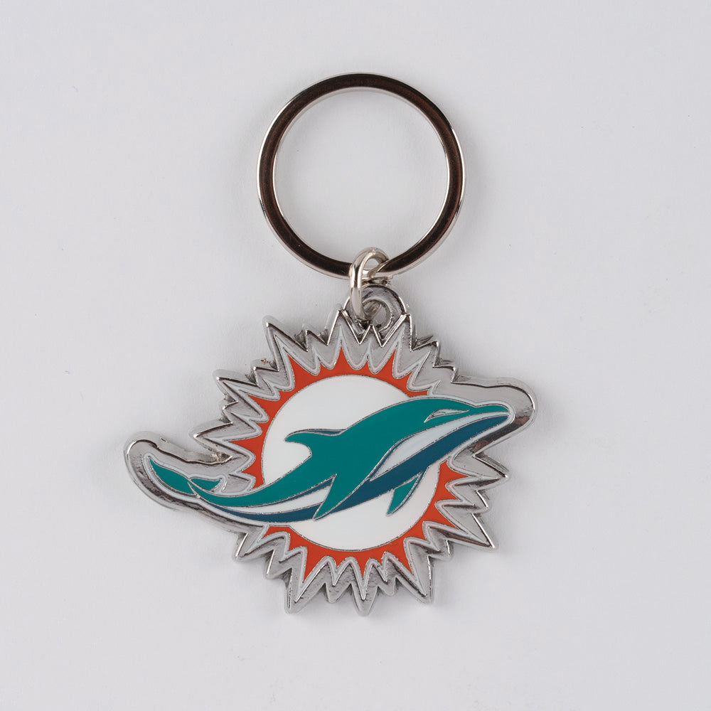 NFL Miami Dolphins 3D Metal Keychain