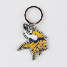 Load image into Gallery viewer, NFL Minnesota Vikings 3D Metal Keychain