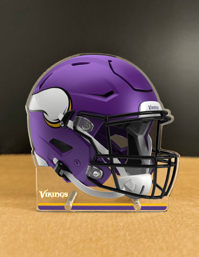 NFL Minnesota Vikings Acrylic Speed Helmet Standee