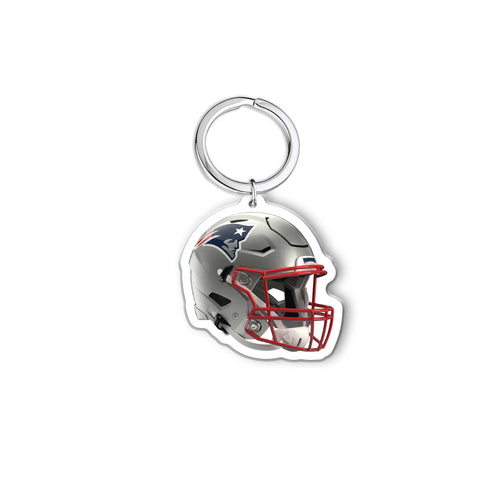 NFL New England Patriots Acrylic Speed Helmet Keychain