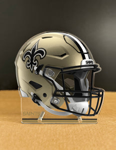 NFL New Orleans Saints Acrylic Speed Helmet Standee