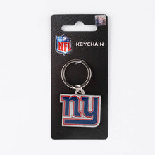 Load image into Gallery viewer, NFL New York Giants 3D Metal Keychain Packaging