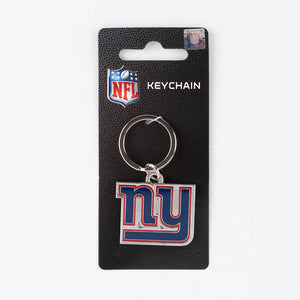 NFL New York Giants 3D Metal Keychain Packaging