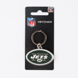 NFL New York Jets 3D Metal Keychain Packaging