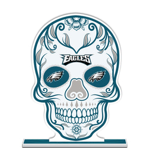 NFL Philadelphia Eagles Día De Los Muertos Skull Styrene Standee