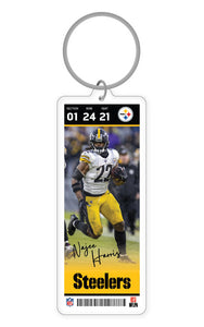 NFL Pittsburgh Steelers Najee Harris Acrylic Player Keychain