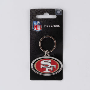 NFL San Francisco 49ers 3D Metal Keychain Packaging