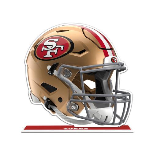 NFL San Francisco 49ers Speed Helmet Styrene Standee