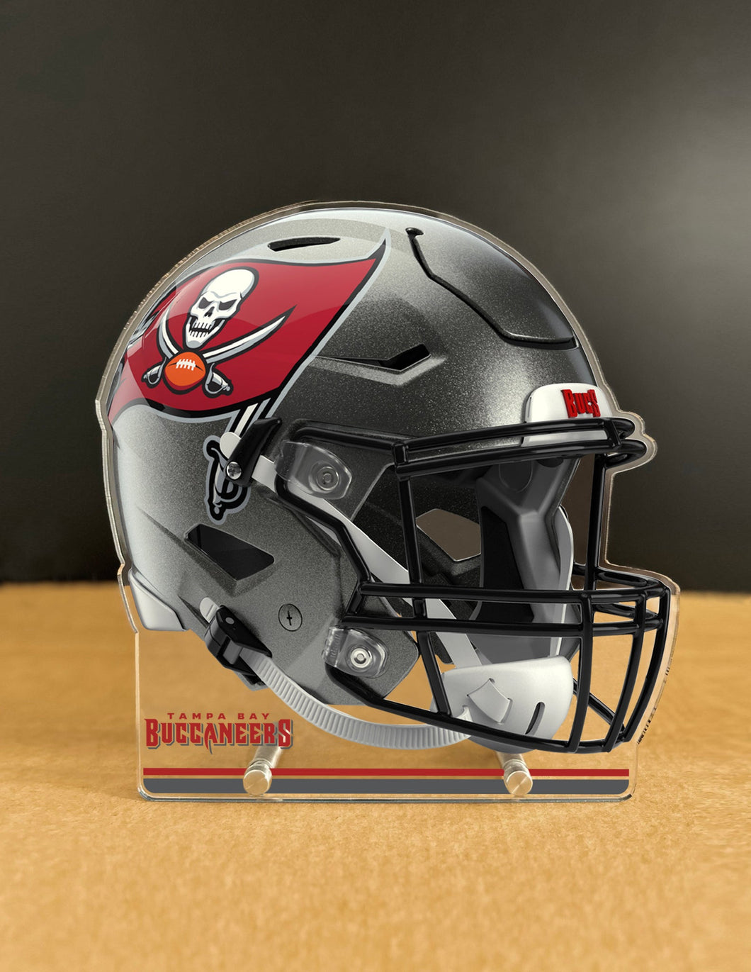 NFL Tampa Bay Buccaneers Acrylic Speed Helmet Standee