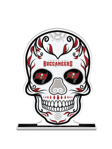 NFL Tampa Bay Buccaneers Día De Los Muertos Skull Styrene Standee