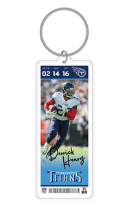 NFL Tennessee Titans Derrick Henry Acrylic Player Keychain
