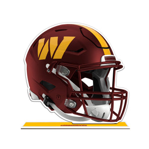 NFL Washington Commanders Speed Helmet Styrene Standee