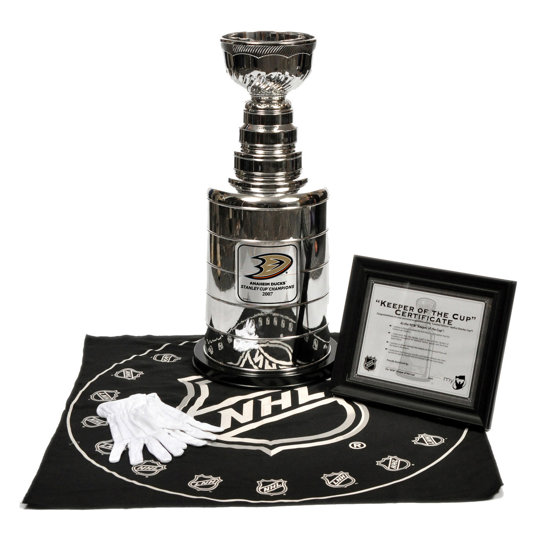 NHL Anaheim Ducks Replica Stanley Cup Trophy Accessories