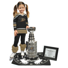 Load image into Gallery viewer, NHL Anaheim Ducks Replica Stanley Cup Trophy Lifestyle