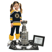 Load image into Gallery viewer, NHL Boston Bruins Replica Stanley Cup Trophy Lifestyle