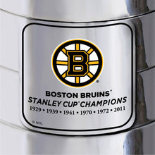 Load image into Gallery viewer, NHL Boston Bruins Replica Stanley Cup Trophy Plaque