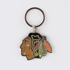 NHL Chicago Blackhawks 3D Metal Keychain