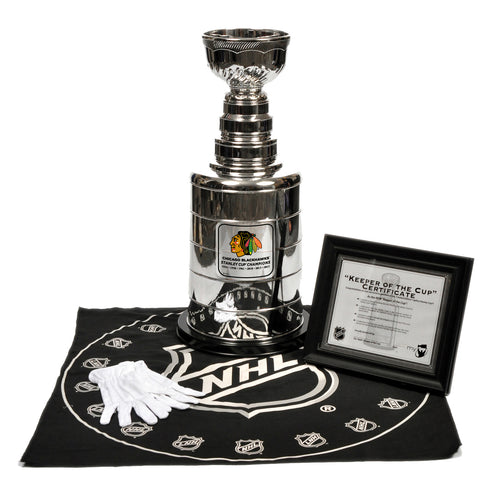 NHL Chicago Blackhawks Replica Stanley Cup Trophy Life Accessories