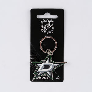 NHL Dallas Stars 3D Metal Keychain Packaging