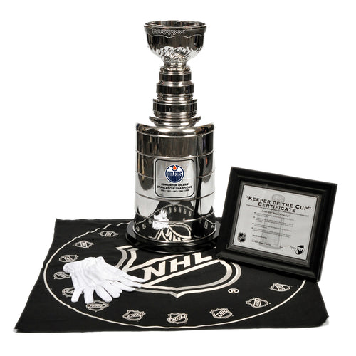 NHL Edmonton Oilers Replica Stanley Cup Trophy Accessories