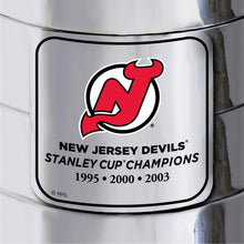 Load image into Gallery viewer, NHL New Jersey Devils Replica Stanley Cup Trophy Plaque
