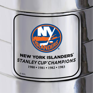 NHL New York Islanders Replica Stanley Cup Trophy Plaque
