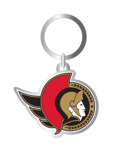 NHL Ottawa Senators 3D Metal Keychain