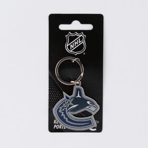 NHL Vancouver Canucks 3D Metal Keychain Packaging