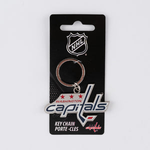 NHL Washington Capitals 3D Metal Keychain Packaging