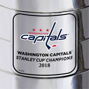 NHL Washington Capitals Replica Stanley Cup Trophy Plaque