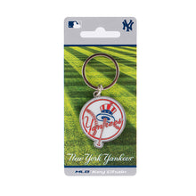 Load image into Gallery viewer, MLB New York Yankees 3D Metal Keychain