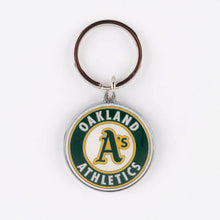 Load image into Gallery viewer, MLB Oakland Athletics 3D Metal Keychain