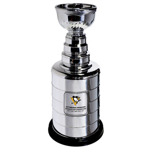 NHL Officially Licensed 25" Replica Stanley Cup Trophy - Pittsburgh Penguins 5 Time Champions