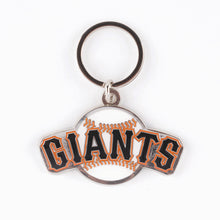 Load image into Gallery viewer, MLB San Francisco Giants 3D Metal Keychain