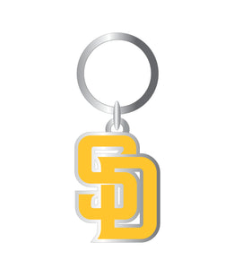 MLB San Diego Padres 3D Metal Keychain
