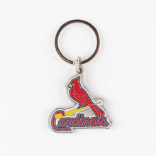 Load image into Gallery viewer, MLB St. Louis Cardinals 3D Metal Keychain